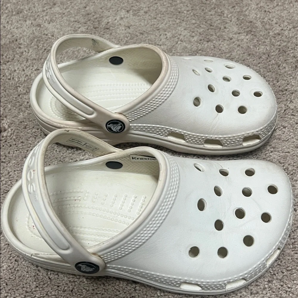 White crocs